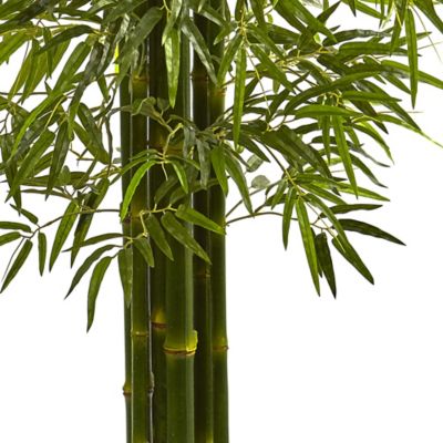 Image showing  7 ft. Artificial Bamboo Tree, UV Resistant, Indoor/Outdoor