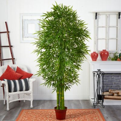 Image showing  7 ft. Artificial Bamboo Tree, UV Resistant, Indoor/Outdoor