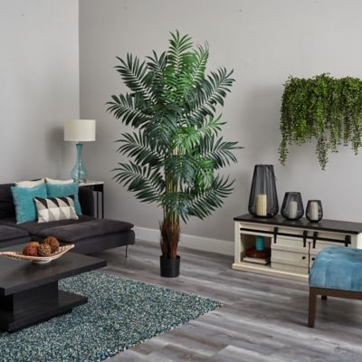 Image showing  7.5 ft. Artificial Bulb Areca Palm Tree