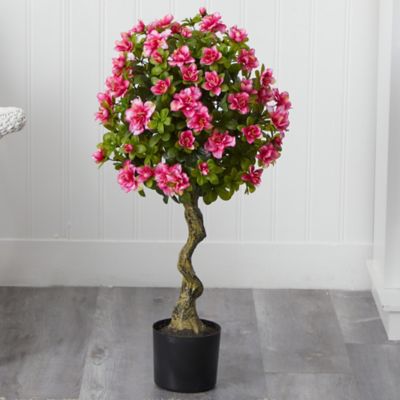 Image showing  3 ft. Artificial Azalea Topiary Tree