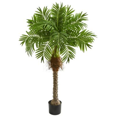 Nearly Natural 58 in. Artificial Robellini Palm Tree
