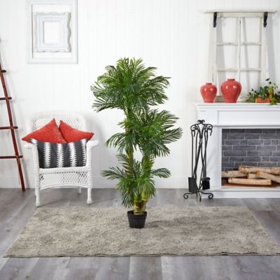 Image showing  5 ft. Artificial Triple Phoenix Palm Tree