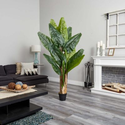 Image showing  6 ft. Artificial Triple Stalk Banana Tree