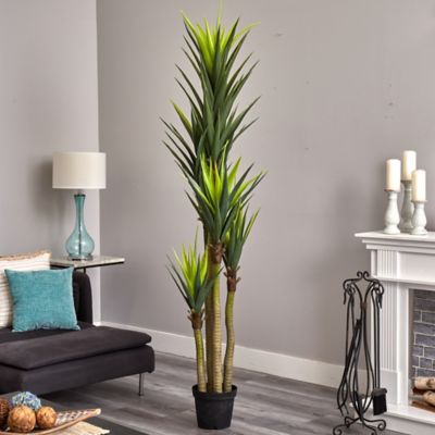 Image showing  7 ft. Artificial Dracaena Plant