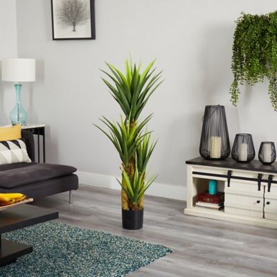 Image showing  4.5 ft. Artificial Dracaena Plant