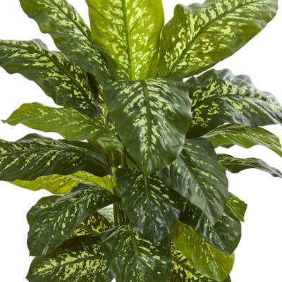 Image showing  42 in. Artificial Dieffenbachia Plant, Real Touch