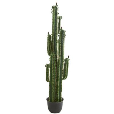Nearly Natural 6.5 ft. Artificial Cactus Plant