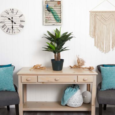 Image showing  29 in. Artificial Double Agave Succulent Plant