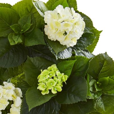 Image showing  Artificial 29 in. Hydrangea Plant
