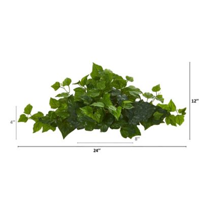 Image showing  24 in. Artificial London Ivy Ledge Plant, Real Touch