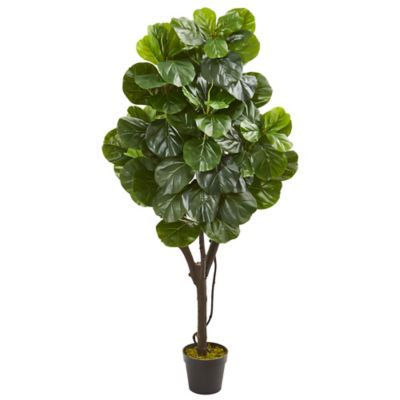 Image showing  5 ft. Fiddle Leaf Fig Artificial Tree