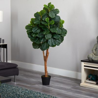 Image showing  5 ft. Fiddle Leaf Fig Artificial Tree