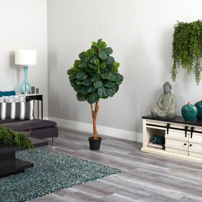 Image showing  5 ft. Fiddle Leaf Fig Artificial Tree