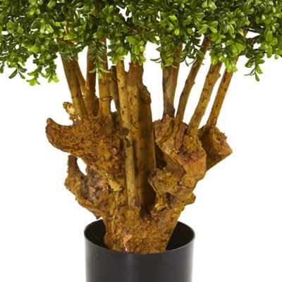 Image showing  Artificial 3 ft. Boxwood Topiary Tree