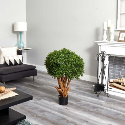 Image showing  Artificial 3 ft. Boxwood Topiary Tree