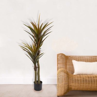 Image showing  Artificial 56 in. Yucca Tree