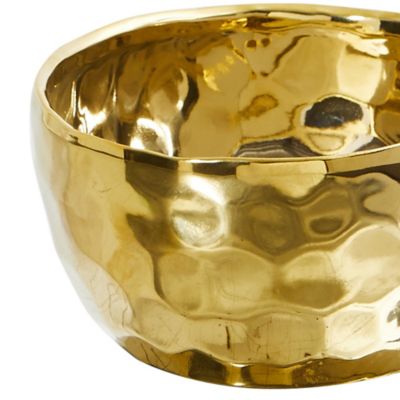 Image showing  6.75 in. Designer Gold Bowl