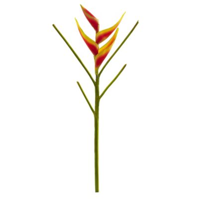 Nearly Natural 26 in. Artificial Heliconia Flower, 4 pc.