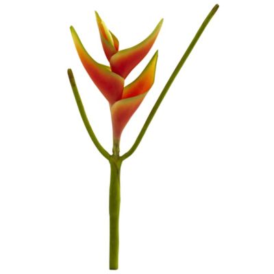 Nearly Natural 14 in. Artificial Mini Heliconia Flower, 6 pc.