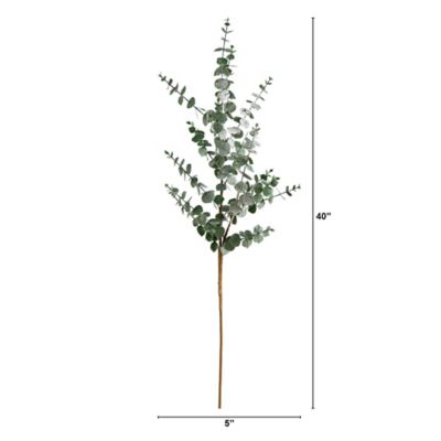 Image showing  40 in. Artificial Eucalyptus Stems, 3 pc.