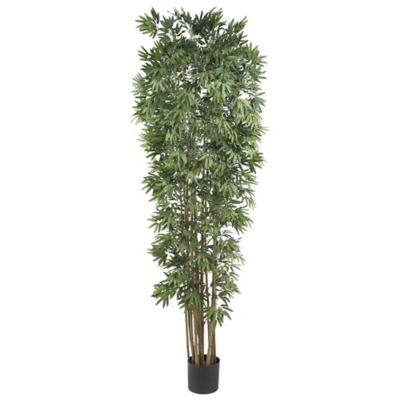 Nearly Natural 7 ft. Artificial Bamboo Japonica Silk Tree