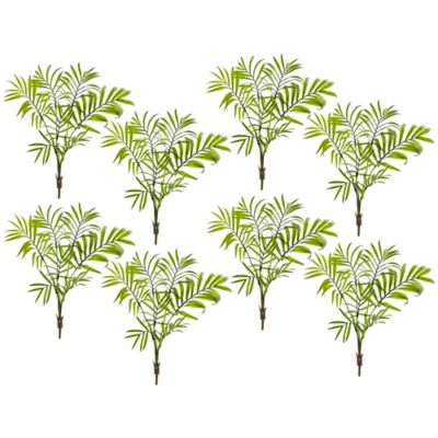 Image showing  15 in. Artificial Mini Areca Palm Bush, 8 pc.