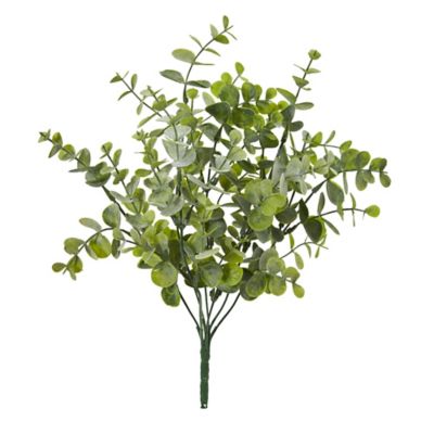 Nearly Natural 13 in. Artificial Eucalyptus Pick Plant, 24 pc.