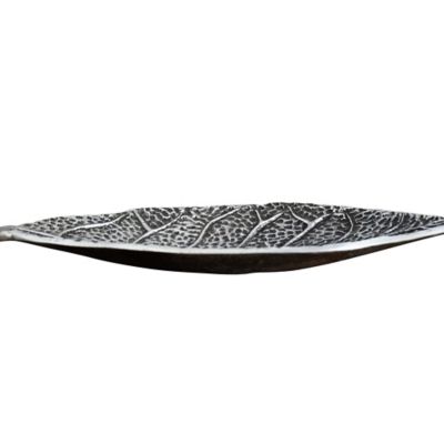 Image showing  16 in. Antique Leaf Decorative Accent Tray