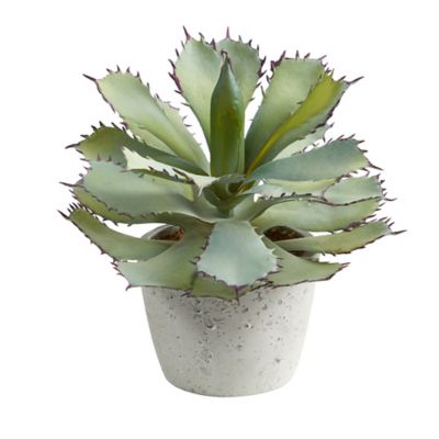 Nearly Natural 11 in. Artificial Succulent Plant