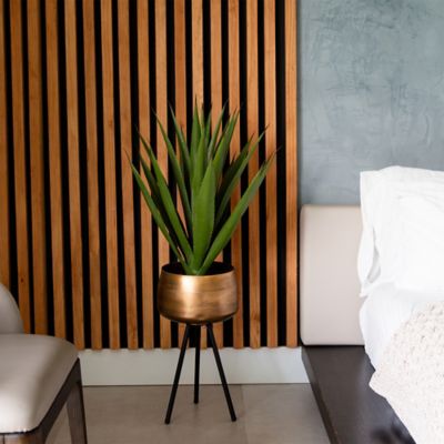 Image showing 3 th Nearly Natural 28 in. Artificial Agave Plant