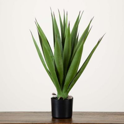 Image showing 5 th Nearly Natural 28 in. Artificial Agave Plant