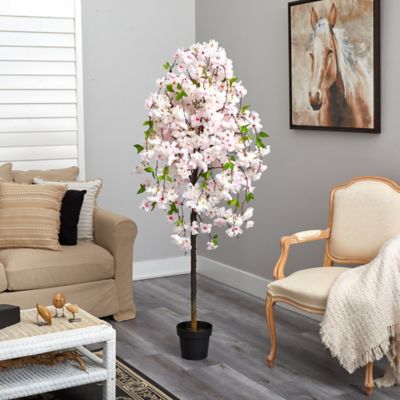Image showing  5 ft. Artificial Cherry Blossom Tree, Pink, T1702