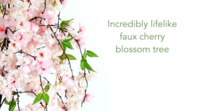 Image showing  5 ft. Artificial Cherry Blossom Tree, Pink, T1702