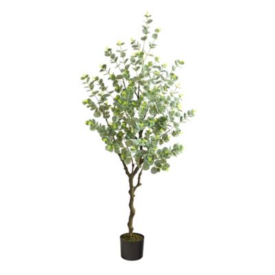 Image showing  4.5 ft. Artificial Eucalyptus Tree