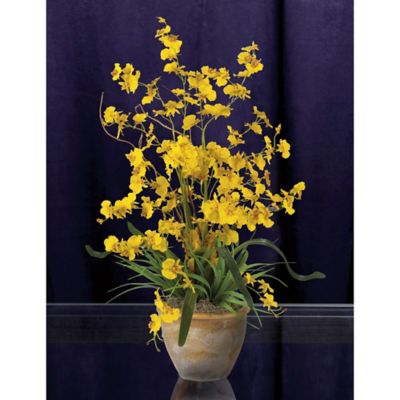 Image showing  Artificial Dancing Lady Silk Orchid Arrangement, 26 in.