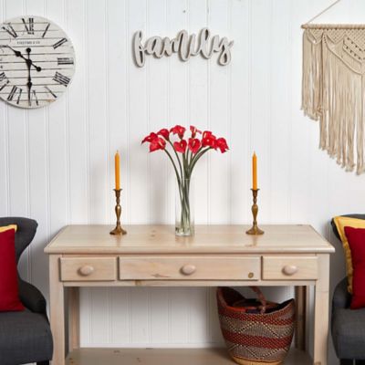 Image showing  20 in. Artificial Mini Calla Lily Silk Flower Arrangement