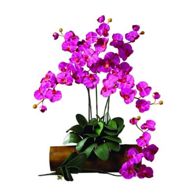 Image showing  5 in. Artificial Phalaenopsis Stem Set, 6 pc., Pink, 2044-BU