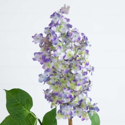 Image showing  36 in. Artificial Lilac Flower Stems, 3 pc., Purple