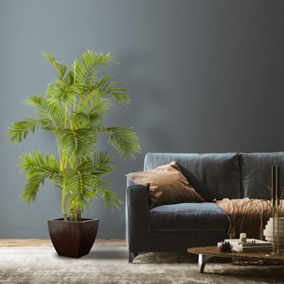 Image showing  4 ft. Artificial Areca Palm Silk Tree