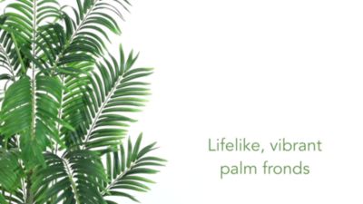 Image showing  4 ft. Artificial Areca Palm Silk Tree