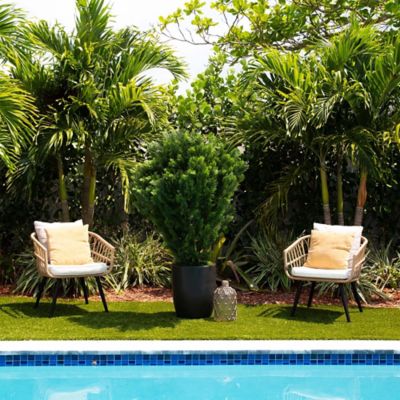 Image showing  5 ft. Artificial Cedar Bush, UV Resistant, Indoor/Outdoor