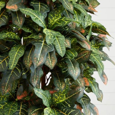 Image showing  6 ft. Artificial Croton Silk Tree