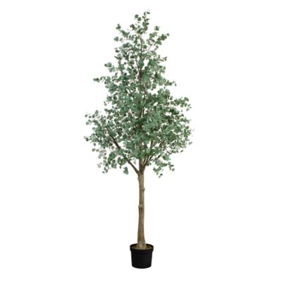 Nearly Natural 13 ft. Artificial Eucalyptus Tree
