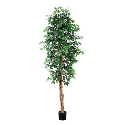 Nearly Natural 9 ft. Artificial Ficus Tree