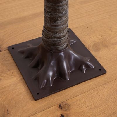 Image showing  5 ft. Pre-Lit Artificial Olive Tree with Warm White LED Lights