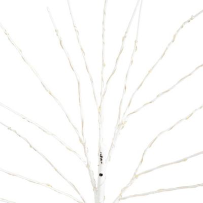 Image showing  2 ft. Pre-Lit Artificial White Birch Branches with Warm White LED Lights, 2 pc.