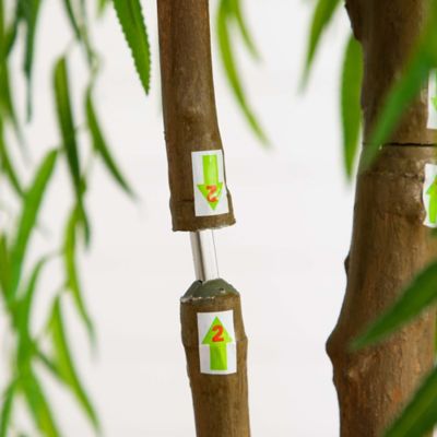 Image showing  4 ft. Artificial Willow Tree, Real Touch