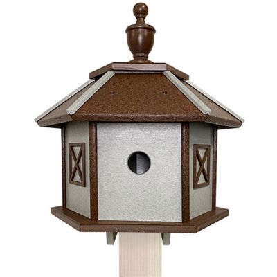 Image showing  Amish Made Recycled Plastic Gazebo Bird House