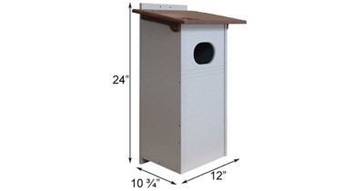 Image showing  Amish Made Recycled Plastic Wood Duck House