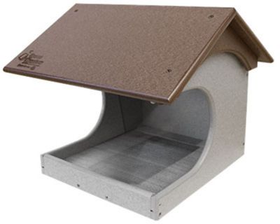 Prime Retreat Amish Made Recycled Plastic Cardinal Platform Bird Feeder